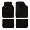 Set de covorase universale din mocheta culoare neagra, 4CARS - AVX-4C-94319 - 4CARS