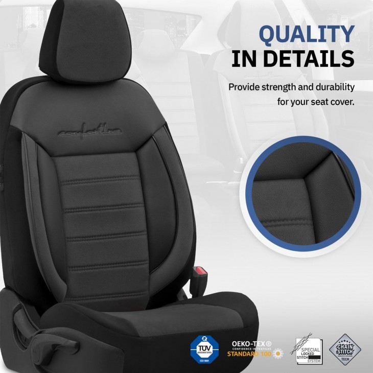Set huse scaun auto PREMIUM, Universale, nefractionate, OTOM COMFORTLINE 209 - AVX-OT00758 - OTOM