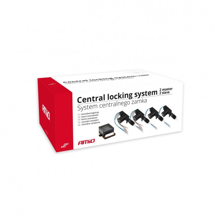 Set inchidere centralizata cu 4 actuatoare (2 master + 2 slave) - AVX-AM01685 - AMIO