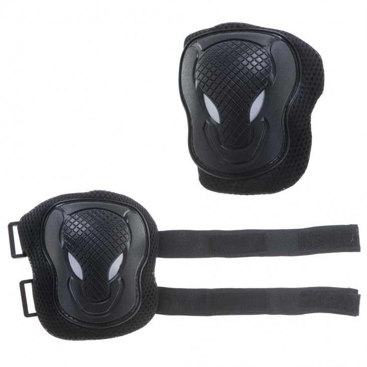 Set pentru copii, 6 x protectii pentru genunchi, coate si incheieturi (bicicleta, role, skateboard, patine) - AVX-KX5069 - AVEX