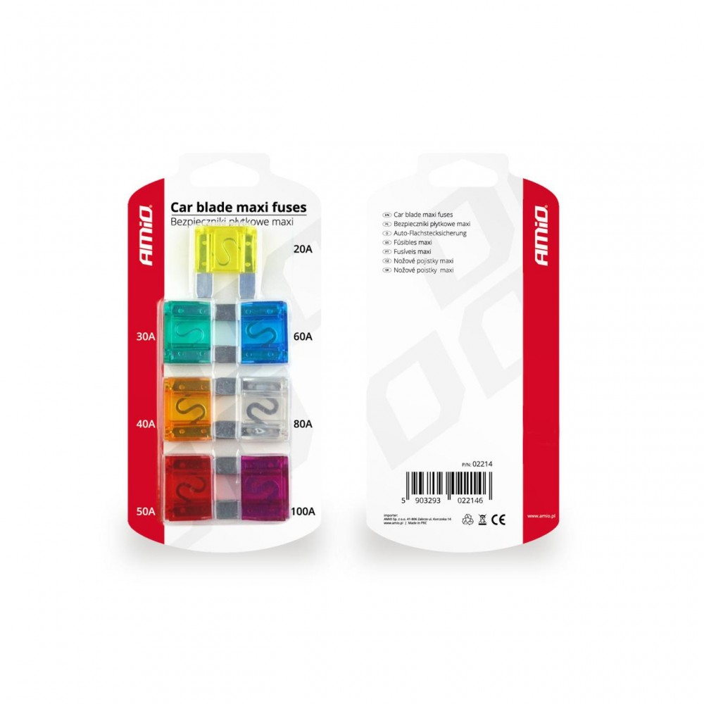 Sigurante auto MAXI  7 buc - AVX-AM02214 - AMIO