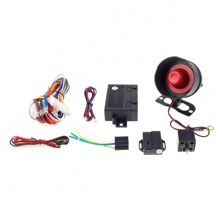 Sistem Alarma Auto Premium CA14 cu 2 telecomenzi - AVX-AM01678 - AMIO