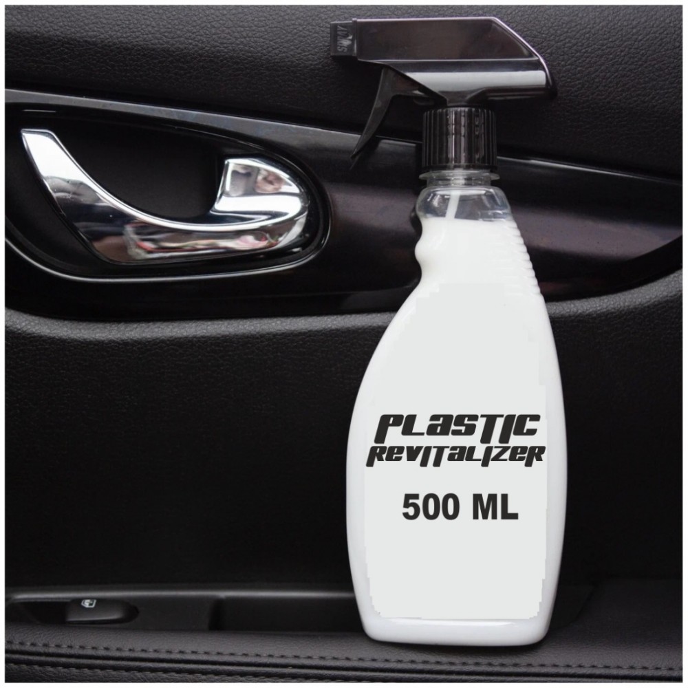 Solutie intretinere, revitalizare si curatare elemente din plastic, 500ml, cu pulverizator si aplicator - AVX-T020221-3 - AVEX