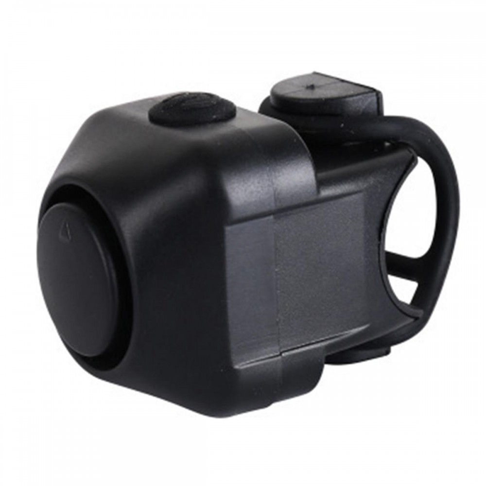 Sonerie electrica pentru biciclete, trotinete, scutere, culoare neagra - AVX-AG496 - AVEX