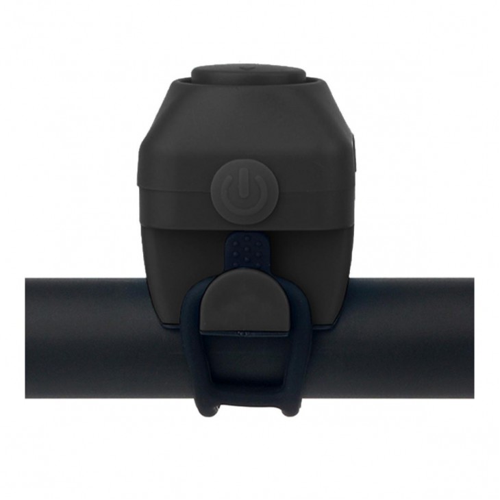Sonerie electrica pentru biciclete, trotinete, scutere, culoare neagra - AVX-AG496 - AVEX