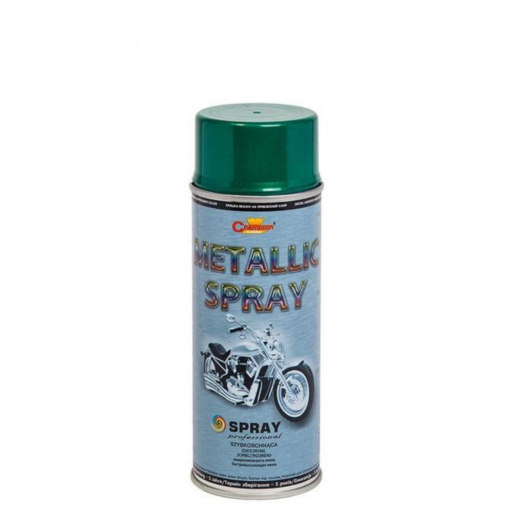 Spray Vopsea 400ml Metalizat Acrilic Verde Champion Color - AVX-CHP062 - CHAMPION COLOR
