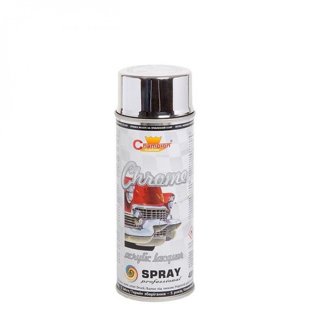 Spray Vopsea Crom 400ml Champion Color - AVX-CHP107 - CHAMPION COLOR