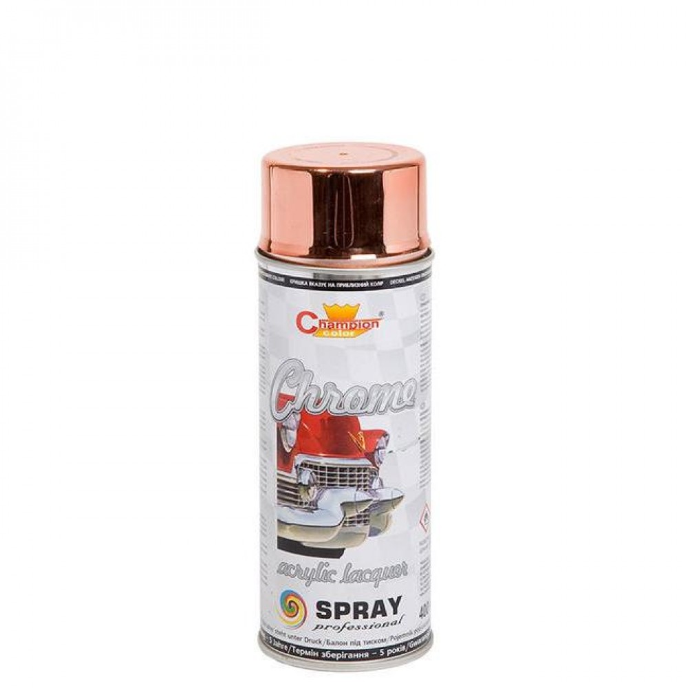 Spray Vopsea Crom Cupru 400ml Champion Color - AVX-CHP109 - CHAMPION COLOR