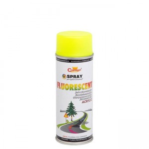Spray Vopsea Fluorescent 400ml Galben Champion Color