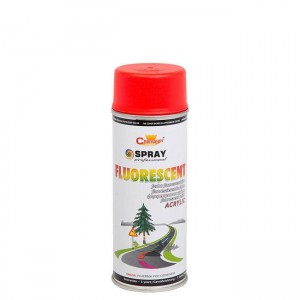 Spray Vopsea Fluorescent 400ml Rosu Champion Color