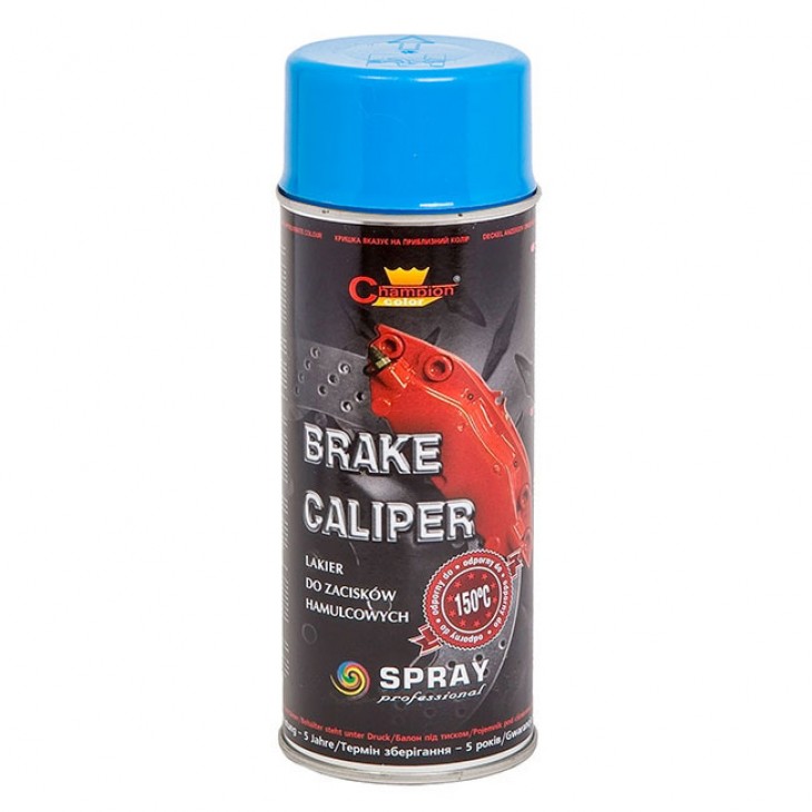 Spray Vopsea Rezistenta Termic pentru Etrieri, culoare Albastra, 400ml, Champion Color, 150 °C - AVX-T4920 - AVEX