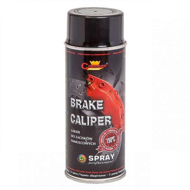 Spray Vopsea Rezistenta Termic pentru Etrieri, culoare Neagra, 400ml, Champion Color, 150 °C - AVX-T4921 - AVEX