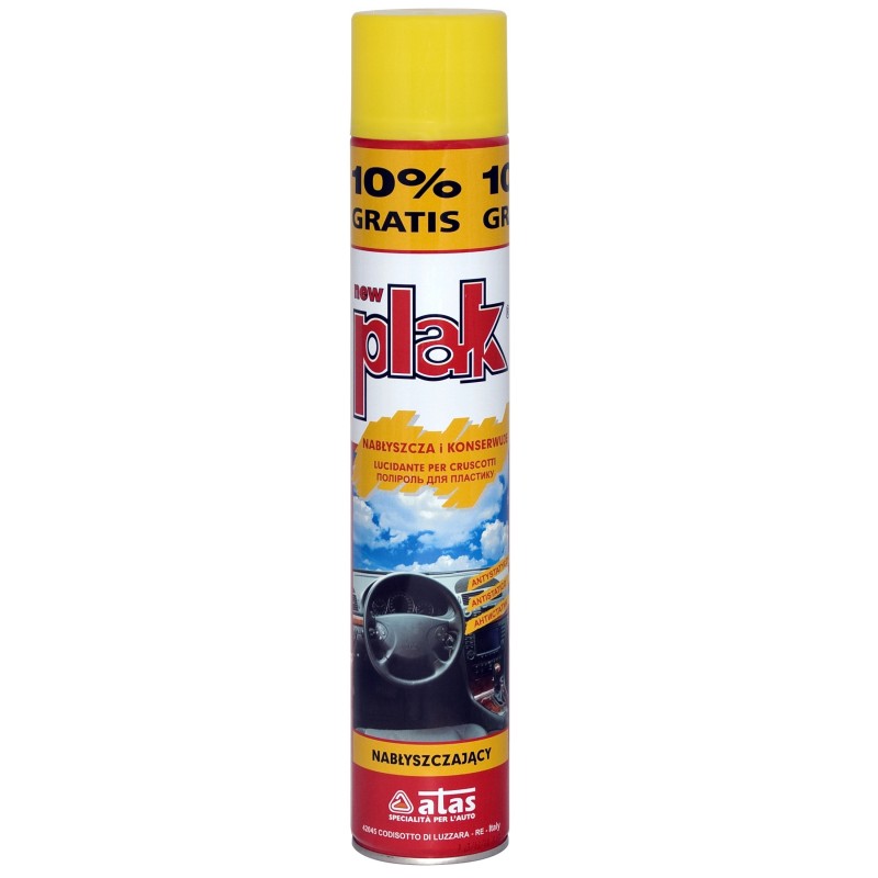 Spray siliconic pentru curatarea bordului ATAS PLAK 750ML Lamaie - AVX-AME0167C - Plak