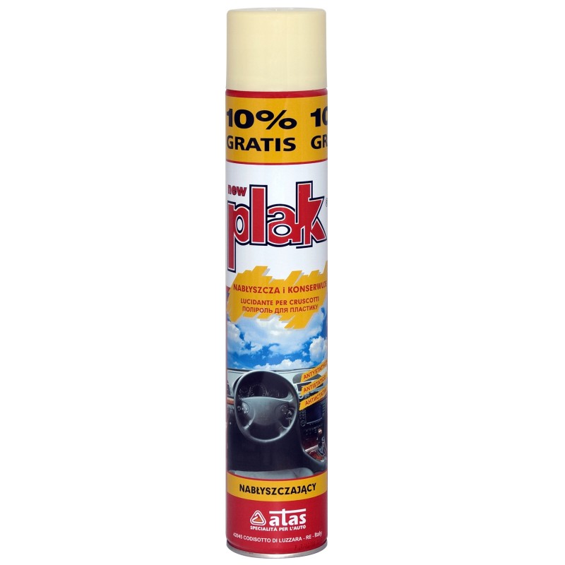 Spray siliconic pentru curatarea bordului ATAS PLAK 750ML Vanilie - AVX-AME0167W - Plak
