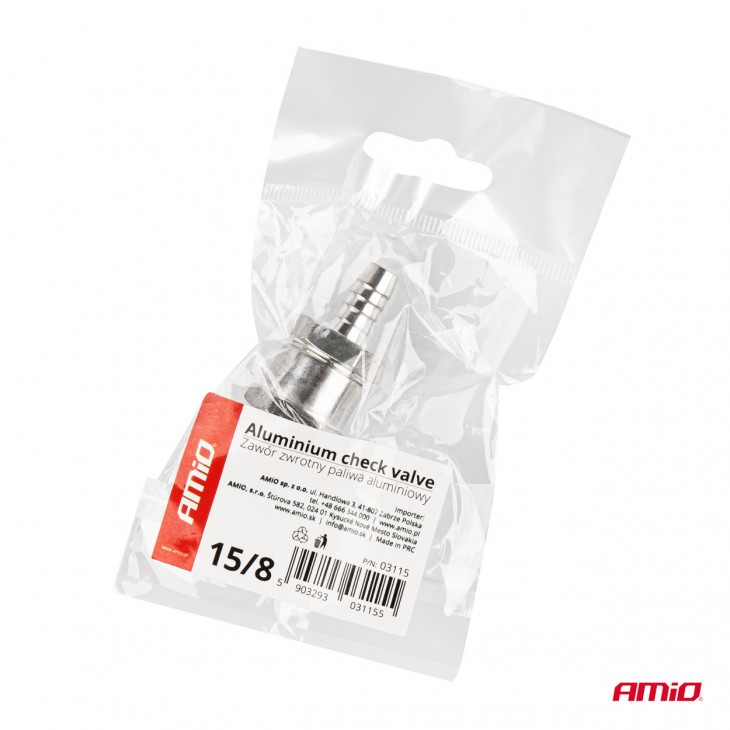 Supapa din aluminiu de retinere a combustibilului - AVX-AM03115 - AMIO