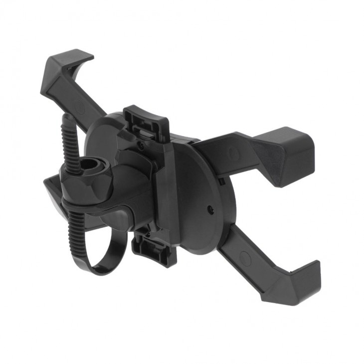 Suport Telefon cu 4 brate, montaj pe Motocicleta sau Bicicleta, culoare Neagra - AVX-KX5337 - AVEX