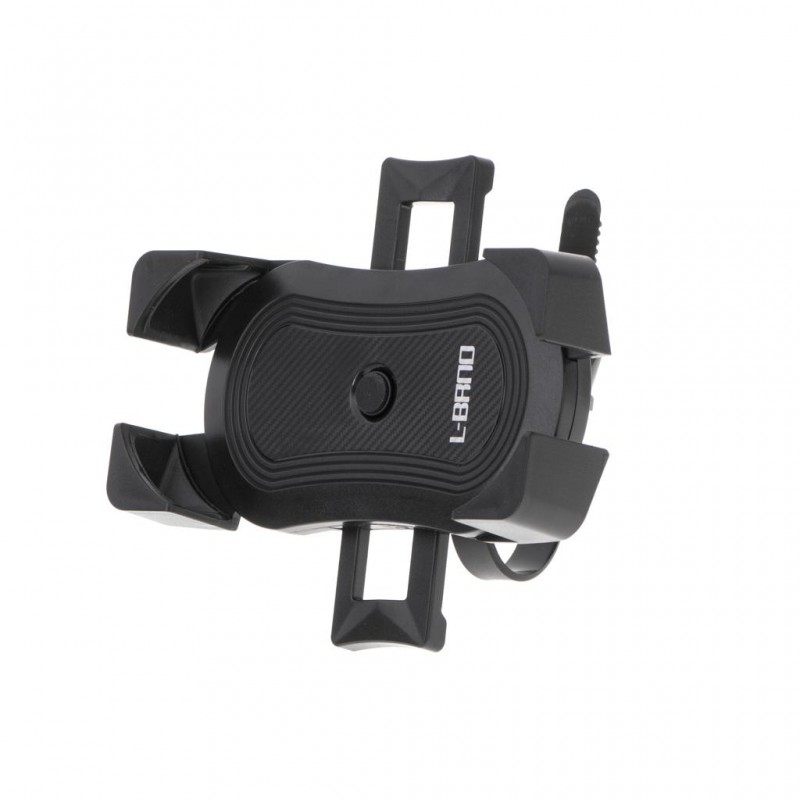 Suport Telefon cu 4 brate, montaj pe Motocicleta sau Bicicleta, culoare Neagra - AVX-KX5337 - AVEX