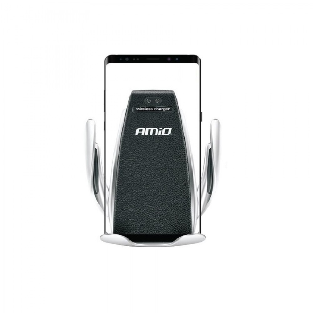 Suport auto inteligent pentru telefon cu incarcare wireless PHW-01 - AVX-AM02160 - AMIO
