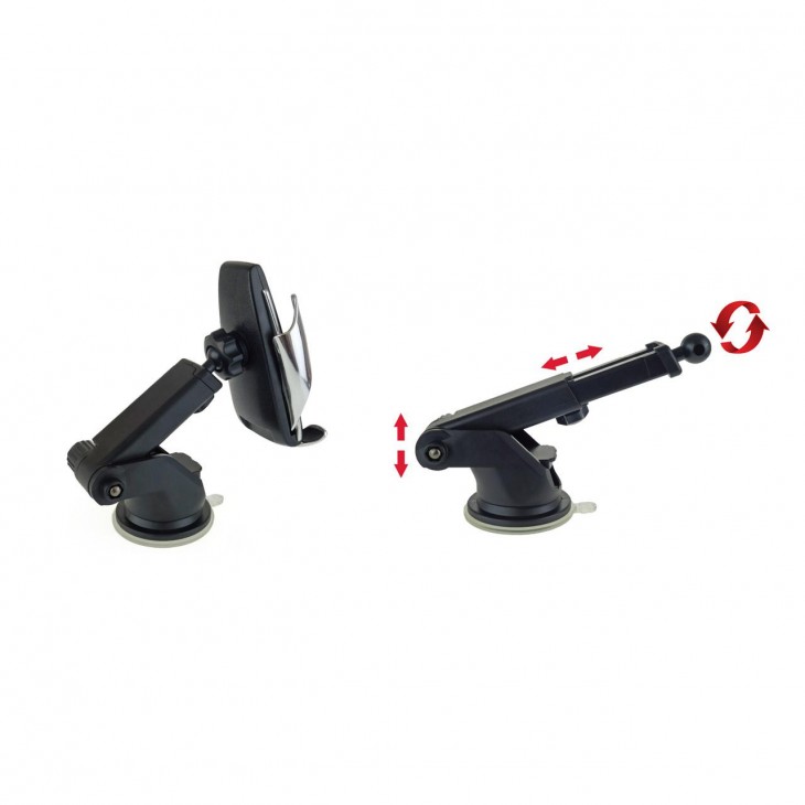 Suport auto inteligent pentru telefon cu incarcare wireless PHW-01 - AVX-AM02160 - AMIO