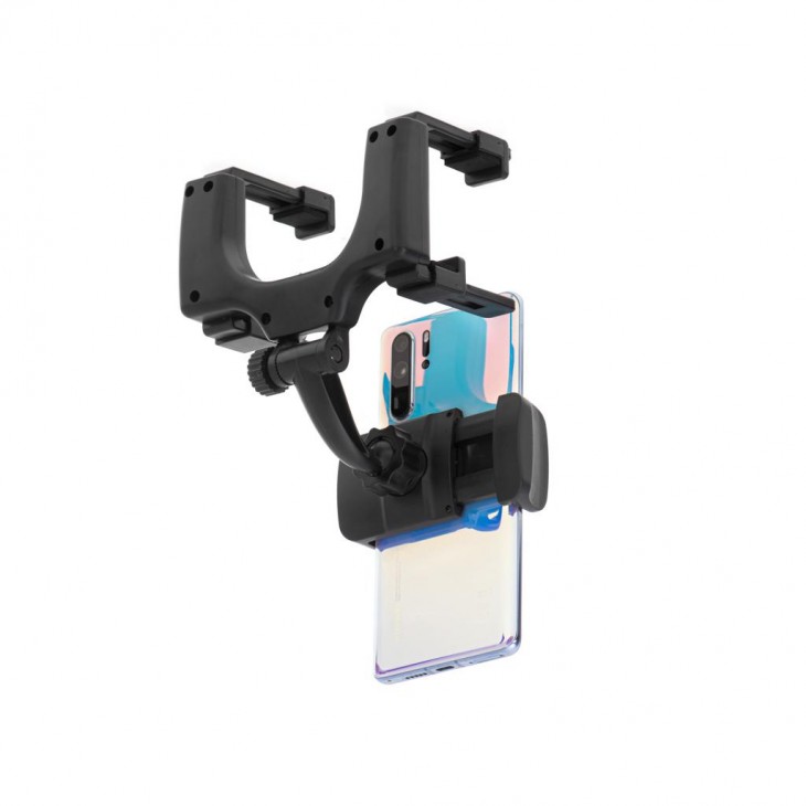 Suport auto pentru telefon cu prindere pe oglinda retrovizoare - AVX-KX5335 - AVEX