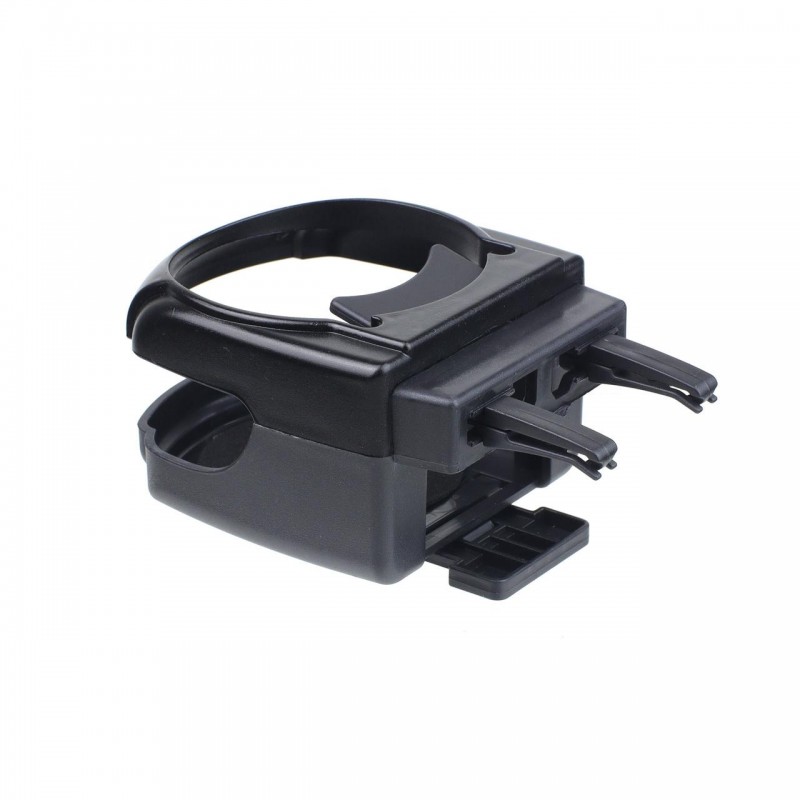 Suport auto universal pentru pahare, montaj in grila de ventilatie, culoare neagra, DH-03 - AVX-AM02493 - AMIO