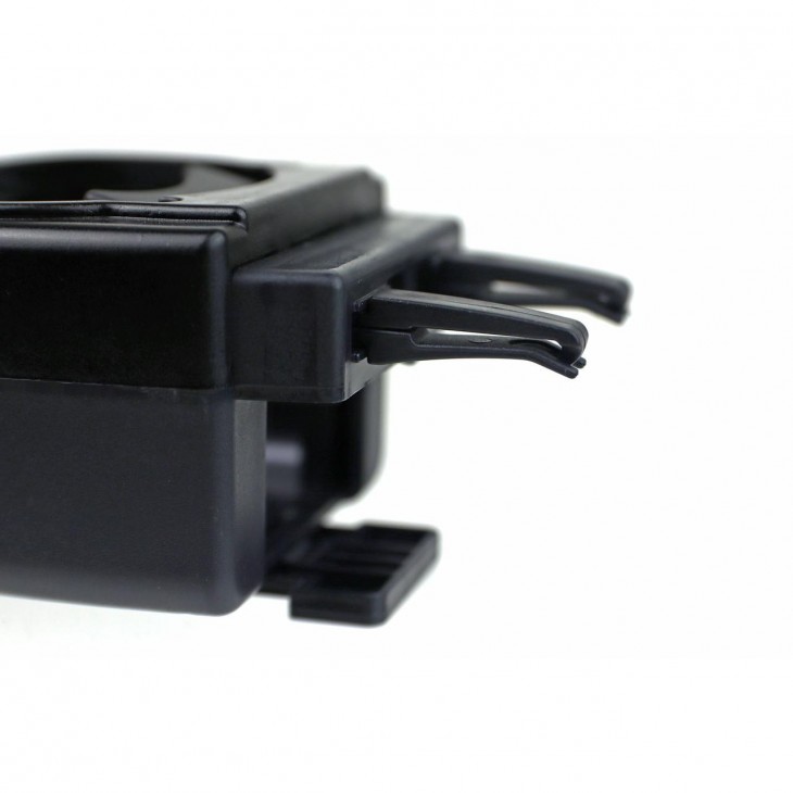 Suport auto universal pentru pahare, montaj in grila de ventilatie, culoare neagra, DH-03 - AVX-AM02493 - AMIO