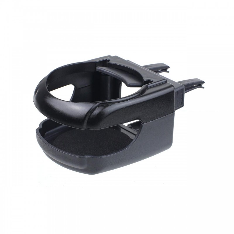 Suport auto universal pentru pahare, montaj in grila de ventilatie, culoare neagra, DH-03 - AVX-AM02493 - AMIO