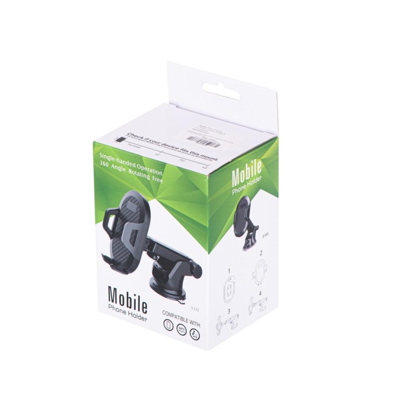 Suport de telefon 2in1 cu prindere in parbriz sau grila de ventilatie - AVX-KX5340_2 - AVEX