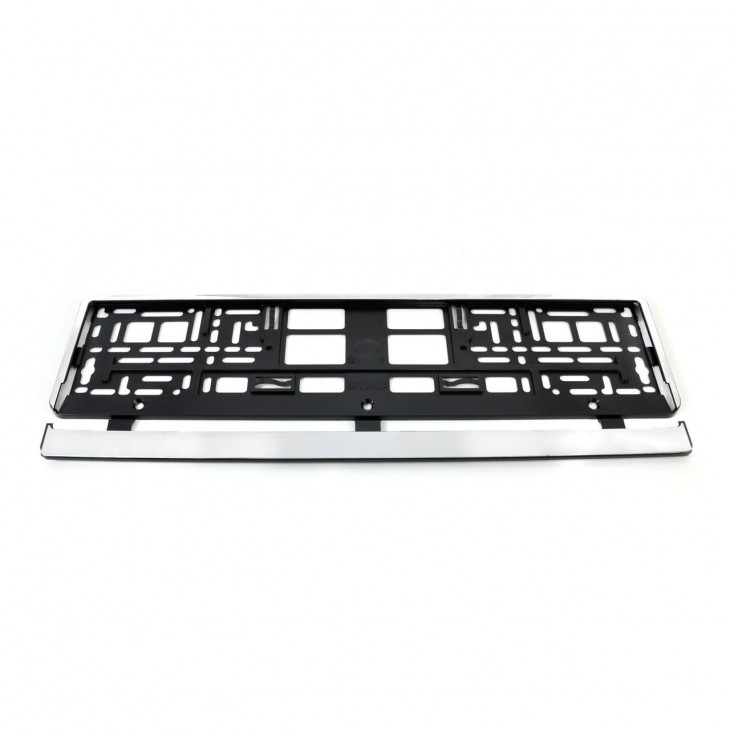 Suport numar inmatriculare cromat - AVX-AM01164 - AMIO