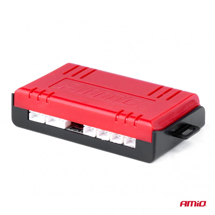Suport numar inmatriculare cu 3 senzori de parcare si semnal acustic incorporat - AVX-AM03543 - AMIO