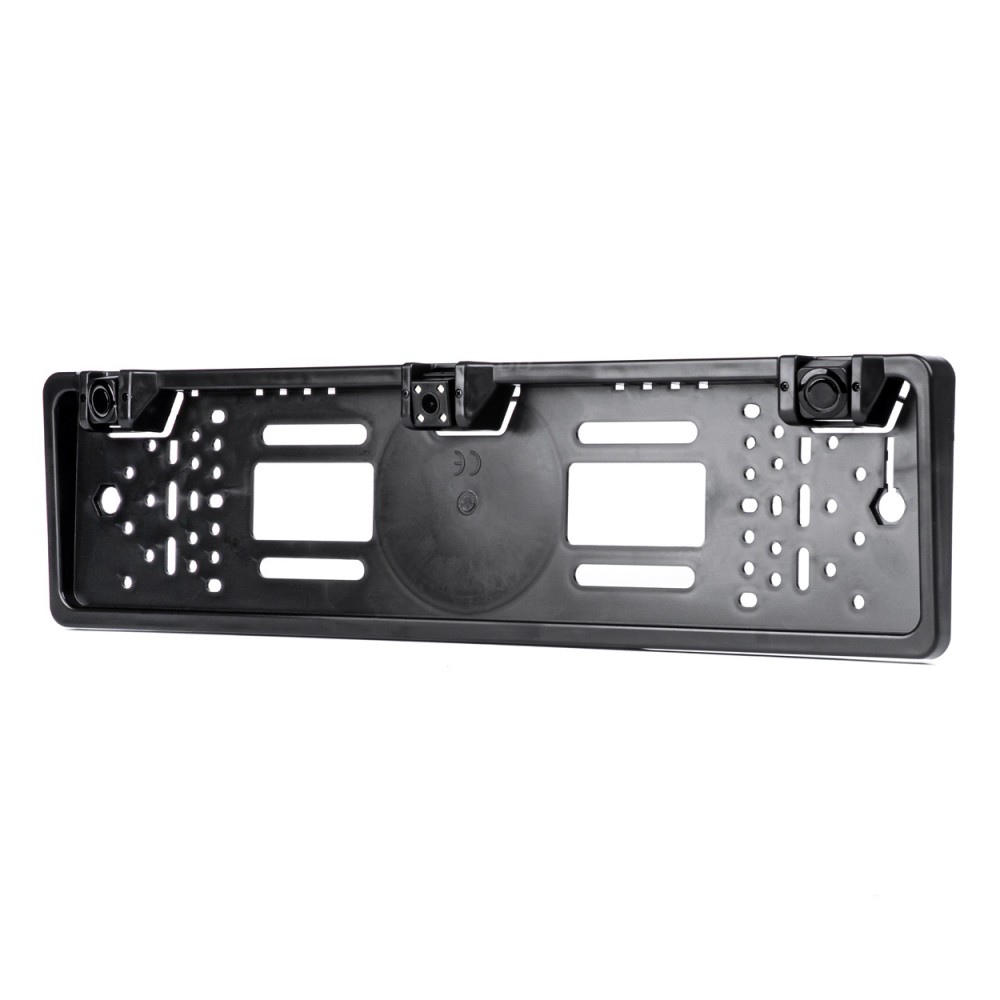 Suport numar inmatriculare cu Camera Video Night Vision si 2 senzori de parcare - AVX-AM03544 - AMIO