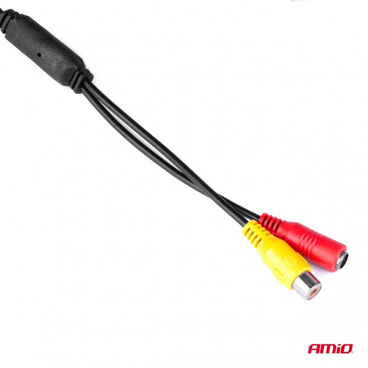 Suport numar inmatriculare cu Camera Video Night Vision si 2 senzori de parcare - AVX-AM03544 - AMIO