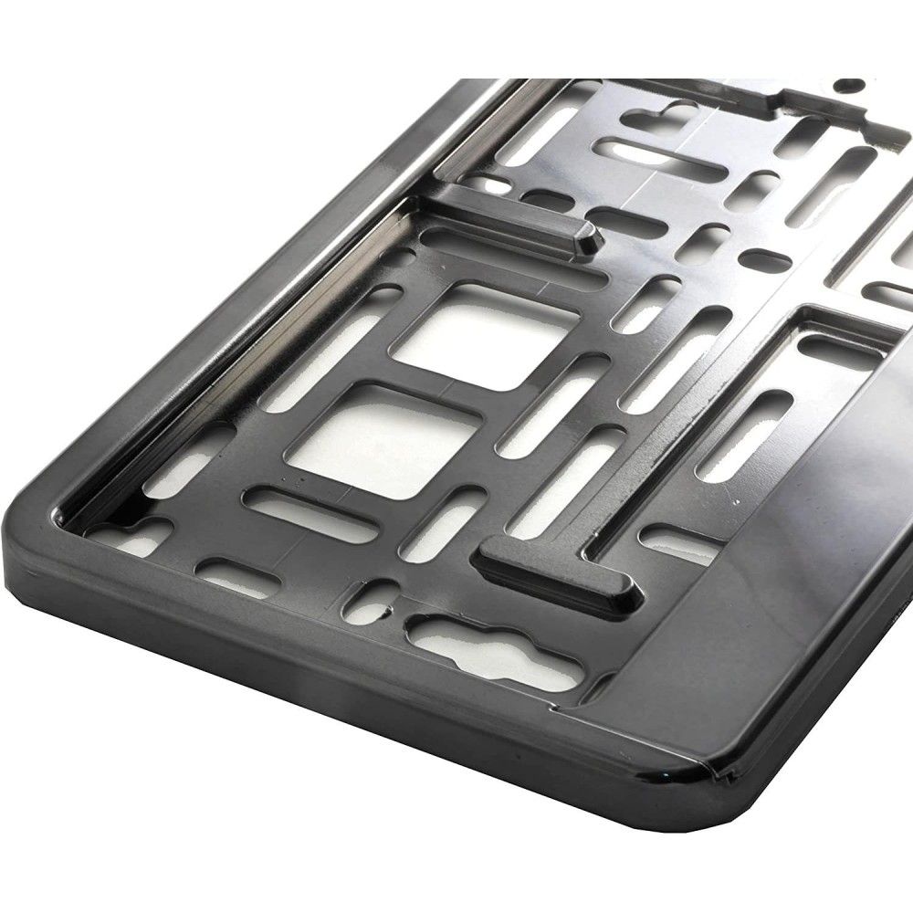 Suport numar inmatriculare din plastic, calitate Premium, culoare GRAFIT - AVX-AM01170GR - AMIO