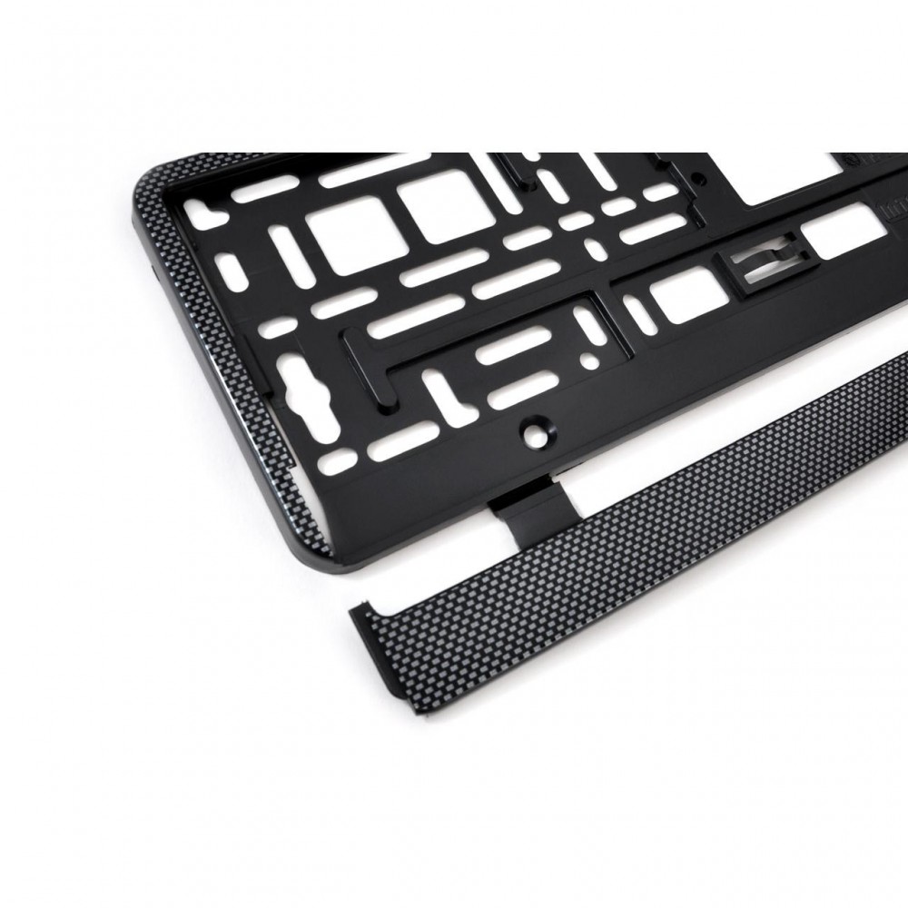 Suport numar inmatriculare finisaj carbon - AVX-AM01165 - AMIO