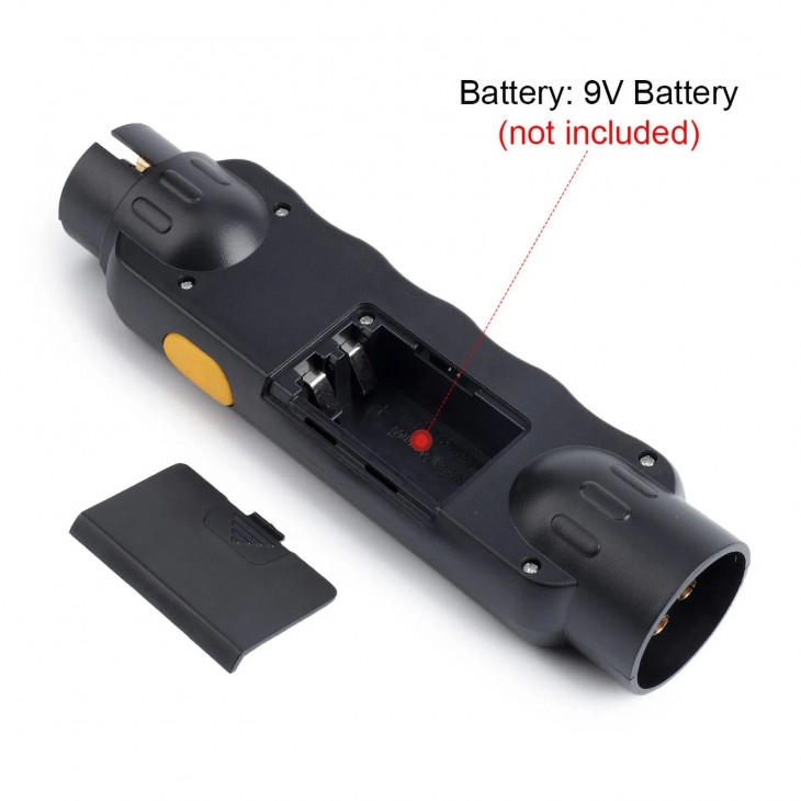 Tester Profesional pentru prize, fise si instalatii electrice remorca cu adaptoare 13/7 si 7/13 - AVX-AM03225 - AMIO