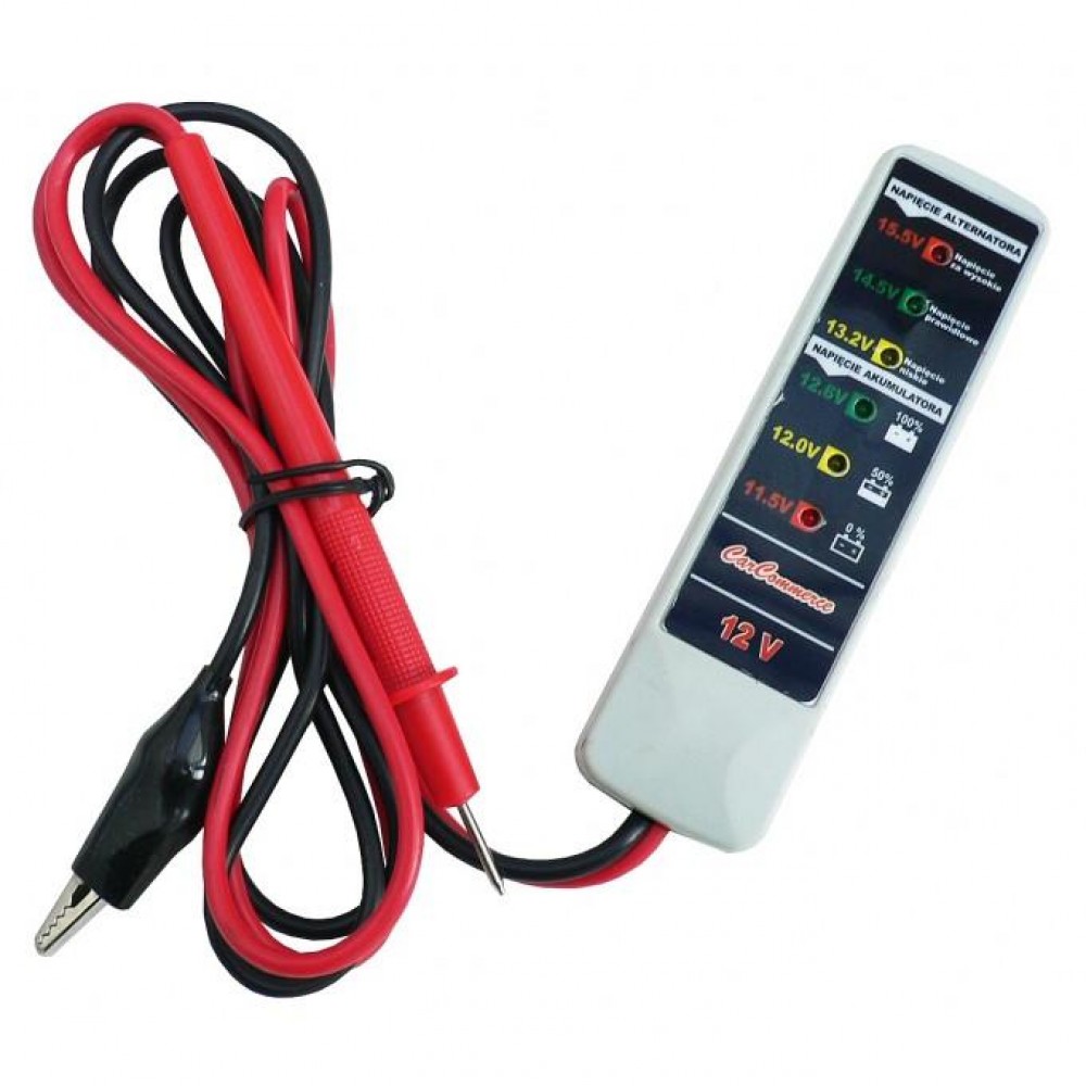 Tester electronic de tensiune 12V - AVX-AMCC61516 - CarCommerce