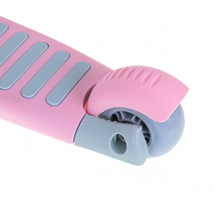 Tricicleta + Trotineta + Skateboard (3in1) roti iluminate LED - ROZ - AVX-K6626 - AVEX