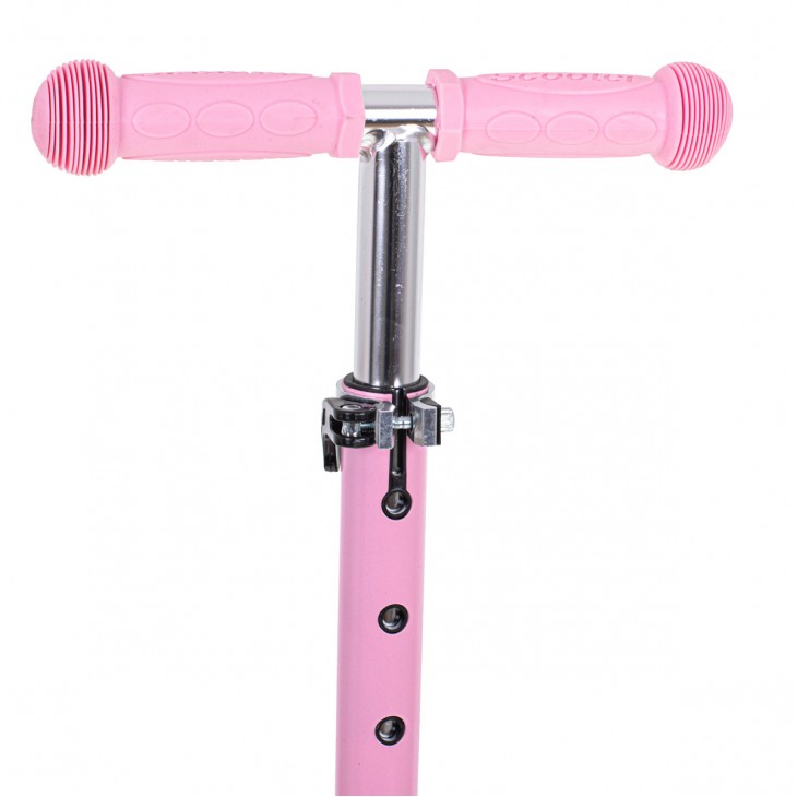 Tricicleta + Trotineta + Skateboard (3in1) roti iluminate LED - ROZ - AVX-K6626 - AVEX