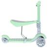 Tricicleta + Trotineta + Skateboard (3in1) roti iluminate LED - VERDE - AVX-K6625 - AVEX