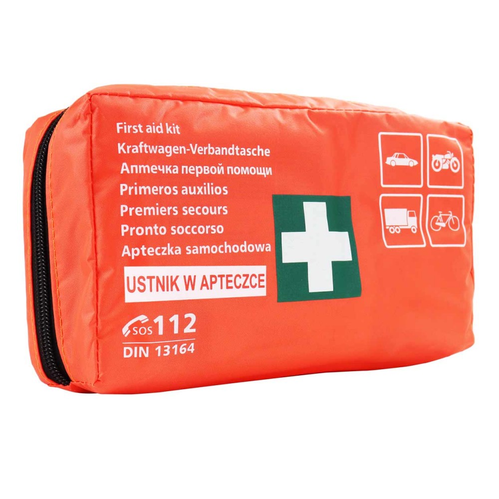 Trusa de prim ajutor auto, 17 piese, DIN 13164 - AVX-AM01691 - AMIO
