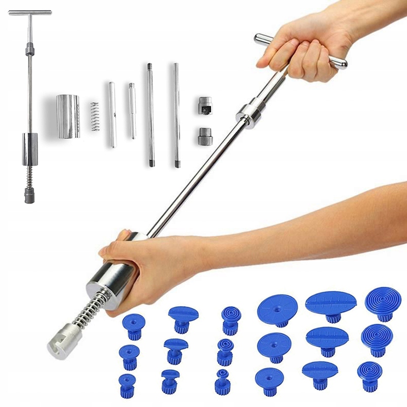 Unealta Profesionala PDR (Paintless Dent Repair) pentru indreptare caroserie, cu accesorii incluse, model AVX-WT-REMDEN02 - AVX-WT-REMDEN02 - AVEX