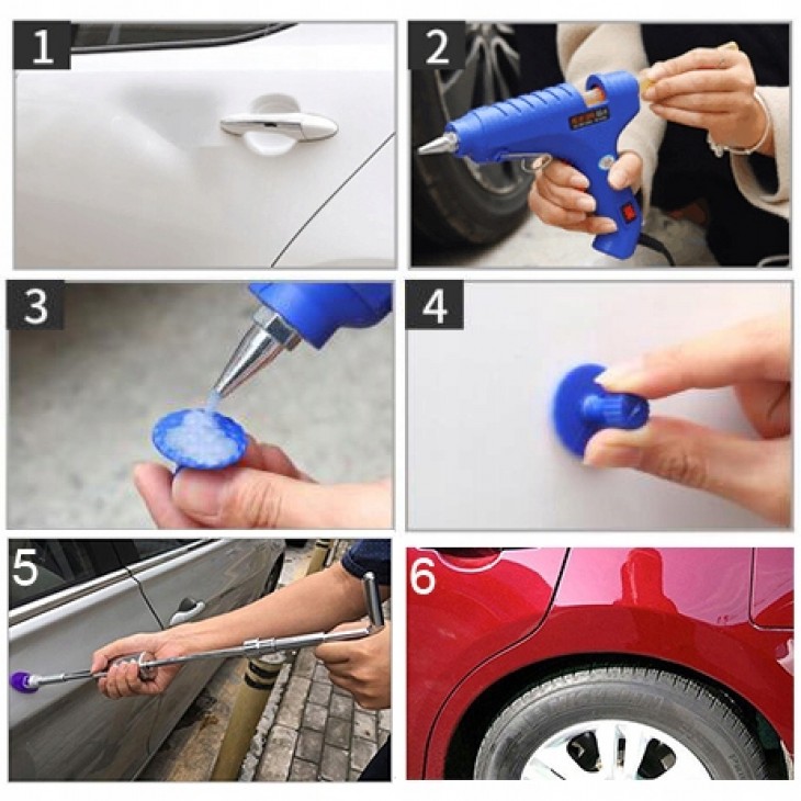 Unealta Profesionala PDR (Paintless Dent Repair) pentru indreptare caroserie, cu accesorii incluse, model AVX-WT-REMDEN02 - AVX-WT-REMDEN02 - AVEX