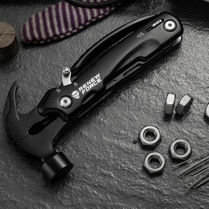 Unealta de supravietuire 12-in-1, model Hammer Multi-tool pentru camping, calatorii, offroad, ATV, SSV, model AVX-WT-MT-PRO-6 - AVX-WT-MT-PRO-6 - AVEX