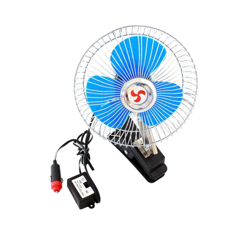 Ventilator auto oscilant cu alimentare la 12V 18cm AG147E - AVX-AG147E - AVEX