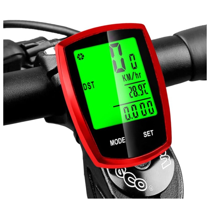 Vitezometru Digital, wireless, waterproof, pentru bicicleta cu roti intre 14 - 29 inch, model AVX-WT-YS-589 - AVX-WT-YS-589 - AVEX