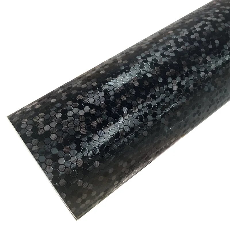 Folie auto decorativa Premium Honeycomb Black, model hexagonal 3D, autoadeziva, rezistenta UV, dimensiune 150 x 100cm Folie auto decorativa Premium Honeycomb Black, model hexagonal 3D, autoadeziva, rezistenta UV, dimensiune 150 x 100cm