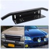 Bullbar aluminiu vopsit in camp electrostatic cu suport numar si proiectoare pentru vehicule offroad, culoare Neagra Bullbar aluminiu vopsit in camp electrostatic cu suport numar si proiectoare pentru vehicule offroad, culoare Neagra