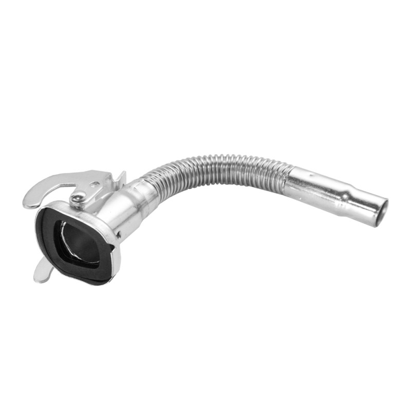 Palnie metalica detasabila pentru canistrele de 5L, 10L si 20L, fabricata din otel cu racord flexibil Palnie metalica detasabila pentru canistrele de 5L, 10L si 20L, fabricata din otel cu racord flexibil