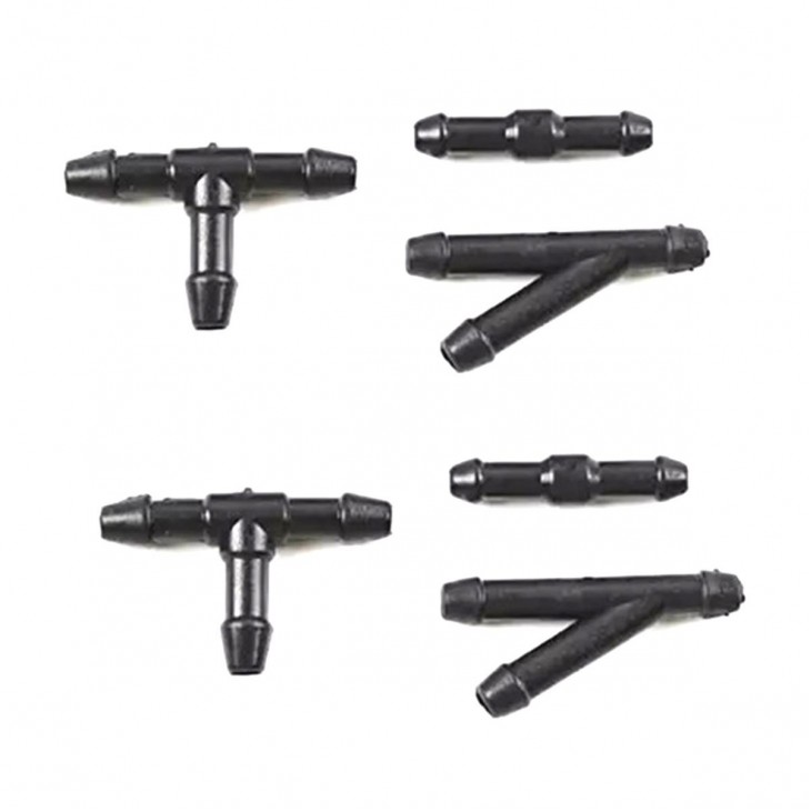 Set Universal cu 2 diuze spalare parbriz + furtunuri si accesorii de montaj -  - AVEX