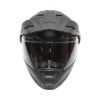 Casca motocross integrala, negru mat cu viziera transparenta si ochelari de soare marimea XL, model LION Casca motocross integrala, negru mat cu viziera transparenta si ochelari de soare marimea XL, model LION